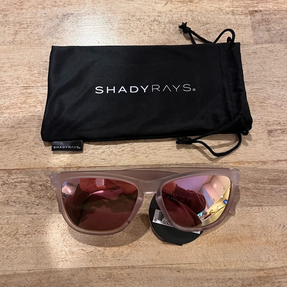 Shady Rays Cascade Crystal Rose Polarized Sunglasses